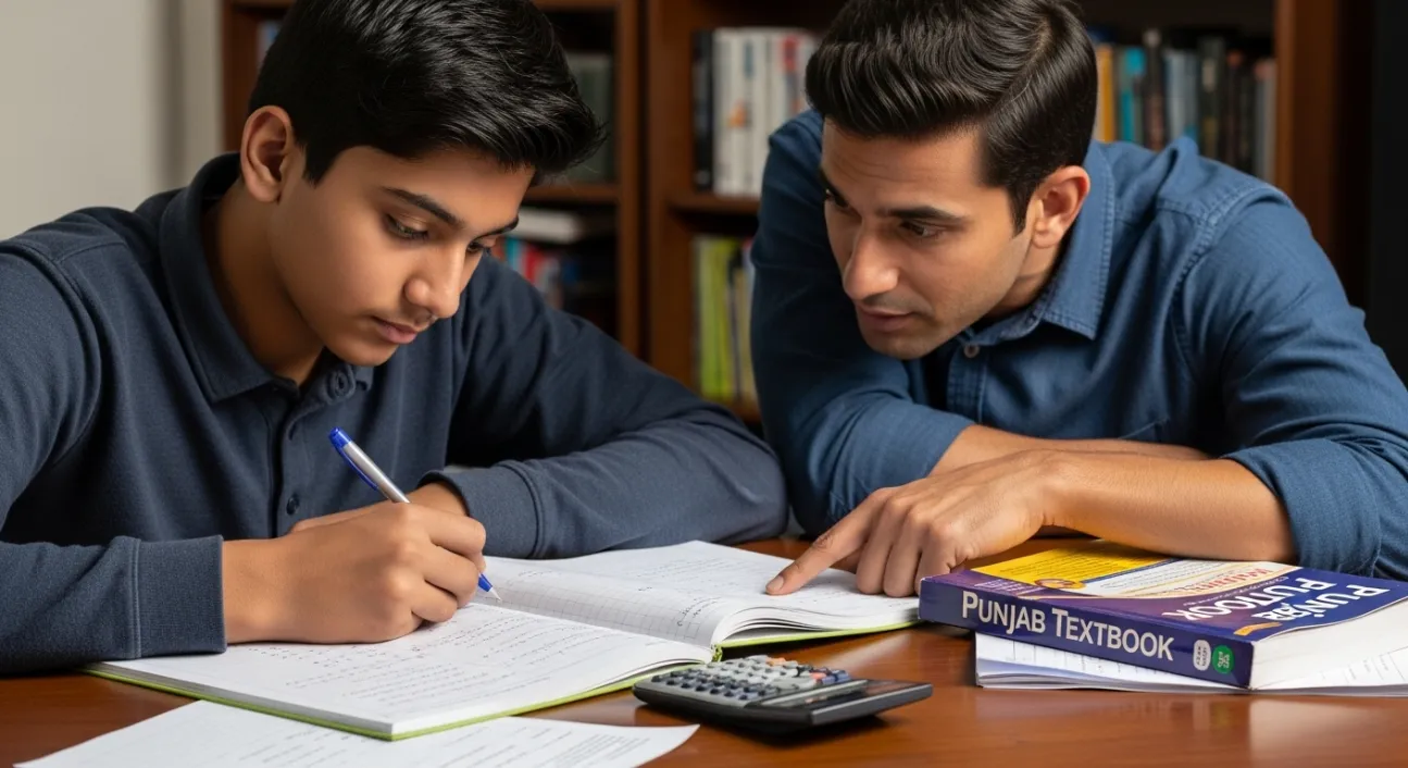 A Roots Home Tutors teacher providing one-to-one tuition at home