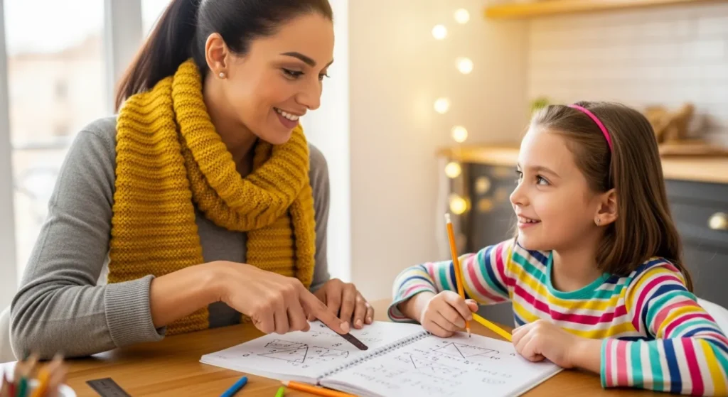 femal home tutor kids