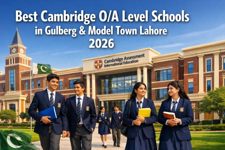 Best Cambridge O/A Level Schools in Gulberg & Model Town Lahore 2026
