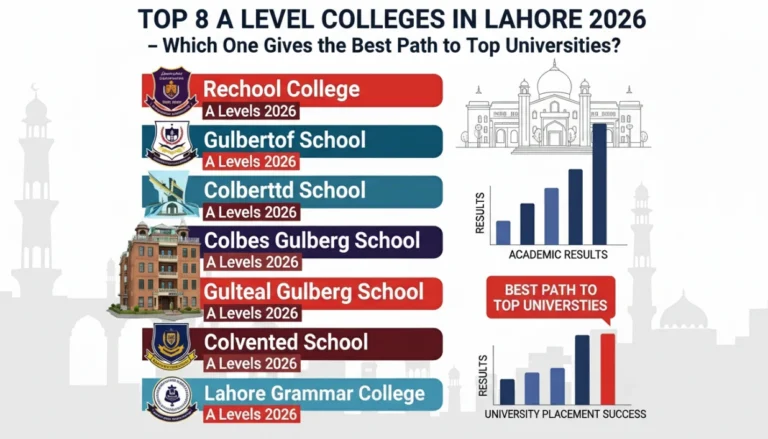 Top 8 A Level Colleges in Lahore 2026 – Which One Gives the Best Path to Top Universities?