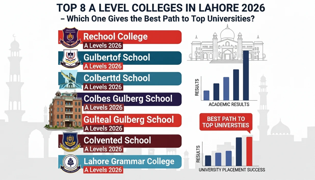Top 8 A Level Colleges in Lahore 2026